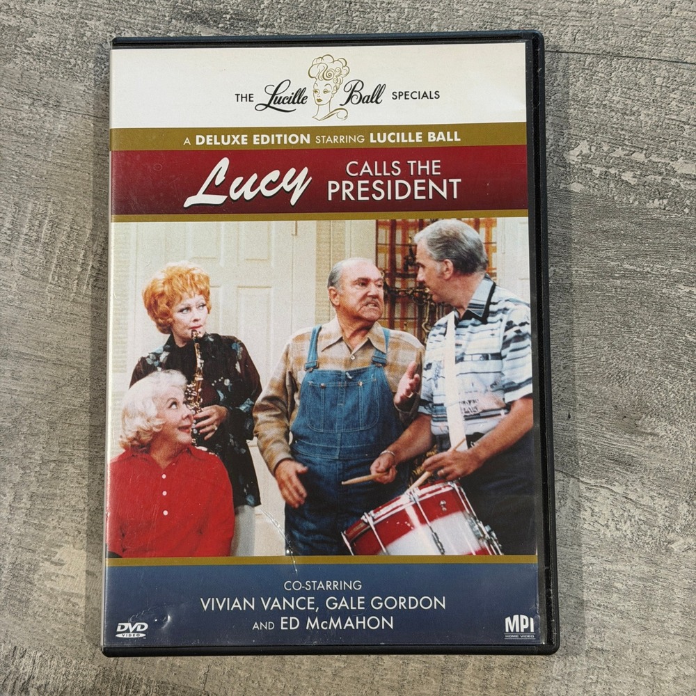 Lucille Ball‎ Specials Lucy Calls the President DVD Deluxe Edition Vivian Vance